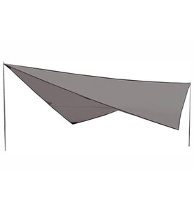High Peak Tarp 2 Güneş ve Rüzgar Koruma Brandası Gri