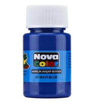 NOVA COLOR MAVİ 30 CC ŞİŞE AKRİLİK BOYA