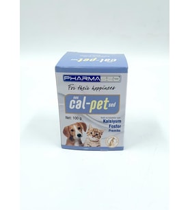 Kedi ve Köpekler için kalsiyum ve fosfor Cal-pet (Beyaz)