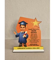 Kişiye Özel Karikatür Plaket