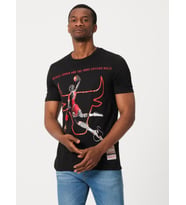 Erkek Basketbol Model Siyah Renk Regular Spor T-shirt