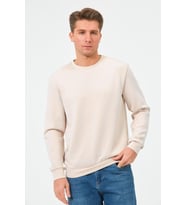 Erkek Oversize Bisiklet Yaka Sucuba Sweatshirt