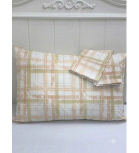 NİVEMESHOME SOMON EKOSE DESEN 2 Lİ YASTIK KILIFI KAPAKLI 50X70