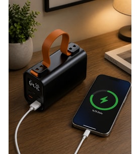 50000 mAh Powerbank Süper Hızlı Şarj LED Göstergeli Taşınabilir Şarj Cihazı