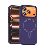 iPhone 17 Pro Kılıf M-Safe Şarj Özellikli Kamera Korumalı Elio Sert PC Kılıf