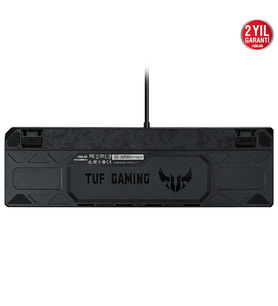 ASUS TUF GAMING K3 RA05 Red Mekanik RGB Aura Sync 1000Hz USB Gaming Klavye