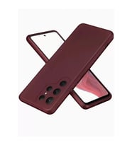 Durukar® Samsung Galaxy S25 Ultra Kılıf First Silikon - Bordo