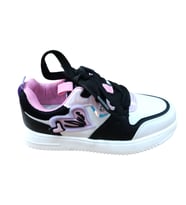 Cool Megan Kız Çocuk Bağcıklı Sneaker Spor Ayakkabı (Beyaz-Lila)