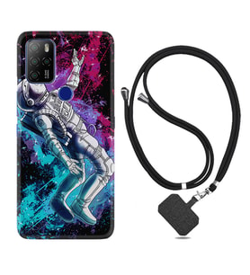 Omix X300 X500 X400 X600 X700 Kılıf Boyun Askılı Silikon Astronot Signs 1753