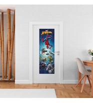 Erik Poster Kapı Posteri Marvel Spiderman Poster Covers Sanatsal Baskı - Dekorasyon Oturma Odası veya Yatak Odası Dekorasyonu - Dekorasyon Odası - Boyut: 53 x 158 cm - Resmi Marvel Ürünü