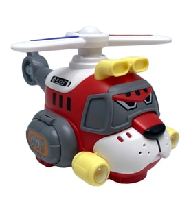 Kutulu Işıklı Pilli Helikopter Çarp Dön Özellikli Dönen Kaliteli Helikopter 8811-24