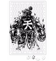 Street Fighter Akuma Puzzle 240 Parça Yapboz