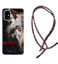 Casper E30 F20 X20 Kılıf Boyun Asklı Rasta Silikon Wolf Eyes 1758