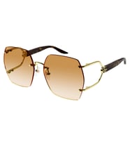 Gucci GG1562S 003 62 Kadın Güneş Gözlüğü (Kahverengi)