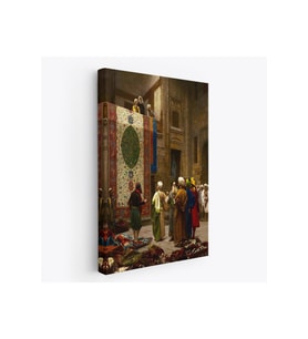 Osman Hamdi Bey'in Halı Tüccarı İsimli Eseri Kanvas Tablo-5123
