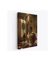 Osman Hamdi Bey'in Halı Tüccarı İsimli Eseri Kanvas Tablo-5123