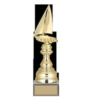 ODAK KUPA - Figürlü Kupalar - Yelken Figürlü Kupalar FG-023 A - 35 cm