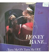 Honey Bane Turn Me On Turn Me Off 45lik Plak (Karışık)