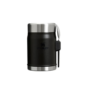 Stanley The Legendary Food Jar + Spork 0.4L Yemek Termosu 10-11353-0105 Siyah