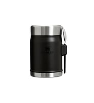 Stanley The Legendary Food Jar + Spork 0.4L Yemek Termosu 10-11353-0105 Siyah