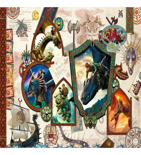 Mulvxurg  Urg02 Hd 113 How To Trai̇n Your Dragon Puzzle 200 Prç (Mulvix)