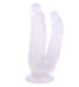 Konyax Çiftli Rengi Beyaz 19 cm Dildo