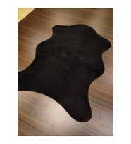 HALIMARKA ROYAL SİYAH YUMUŞAK DOKULU POST 100X150 CM