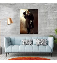 Mustafa Kemal Atatürk Kanvas Tablo