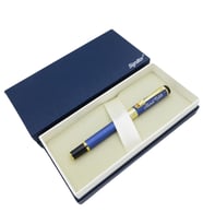 Signator® ST191 Crocodile Bazalt Mavi Metal Roller Kalem  İsme Özel Kalem (Karışık)