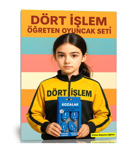 Çocuklara Dört İşlem Öğreten Oyuncak Seti (7-12 Yaş)