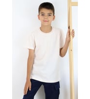 Breeze Erkek Çocuk Tişört Basic 4-14 Yaş, Pudra