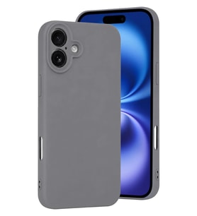 Mey İthalat® iPhone 16 Plus Kılıf First Silikon - Gri