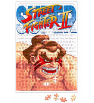 Street Fighter 2 Guile Puzzle 240 Parça Yapboz