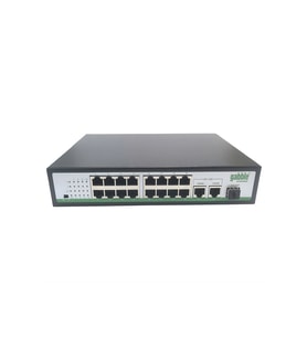 GABBLE GAB-P162MGS 10/100M 16 PORT POE Switch + 2x1000M UPLINK + 1xSFP 260W