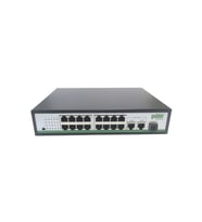 GABBLE GAB-P162MGS 10/100M 16 PORT POE Switch + 2x1000M UPLINK + 1xSFP 260W