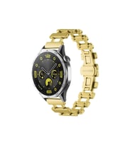 Samsung Galaxy Watch 46mm Uyumlu Zore KRD-96 22mm Metal Kordon