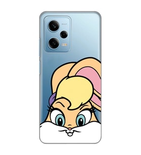 Redmi Note 12 Pro 5G Uyumlu Lola Bunny Desenli Şeffaf Telefon Kılıfı