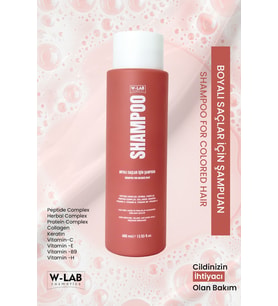 W-Lab Cosmetics Boyalı Saçlar İçin Şampuan 400 Ml
