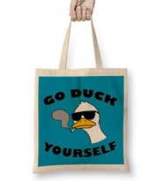 Go Duck Yourself Bez Çanta Uzun Saplı