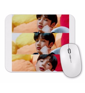 TXT Huening Kai Cat Dog Mouse Pad