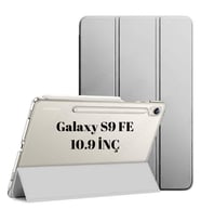 Samsung Galaxy Tab S10 Lite FE/S10/S9 FE/S9 Kılıf PU Deri Smart Standlı Case(12.