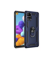 Samsung Galaxy M31S Uyumlu Kılıf Zore Vega Kapak (Mavi)