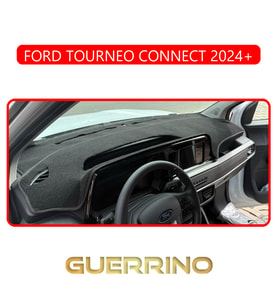 FORD Torneo COURIER 2023+ TORPİDO KORUMA HALISI KIRMIZI KENAR