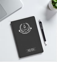 Kişiye Özel Logo ve İsim Baskılı  Ajanda Ve Touchpen Özellikli Metal Kalem Seti