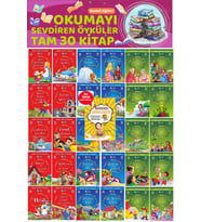 1.ve 2.Sınıflar İçin Okumayı Sevdiren 30 lu Hikaye Seti (Hızlı Okuma Hediyeli)