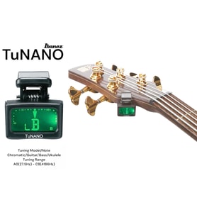 Ibanez TuNANO Clip Chromatic Tuner - Akort Cihazı
