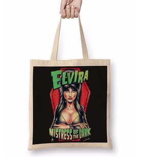 Elvira Mistress Of The Dark Bez Çanta Uzun Saplı