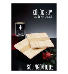 Ağda Spatulası Solingen Küçük Boy 100 ADET
