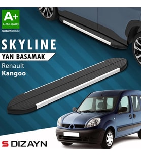 S-Dizayn Renault Kangoo Skyline Aluminyum Yan Basamak 183 Cm 1998-2007 A+ Kalite