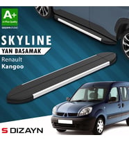 S-Dizayn Renault Kangoo Skyline Aluminyum Yan Basamak 183 Cm 1998-2007 A+ Kalite